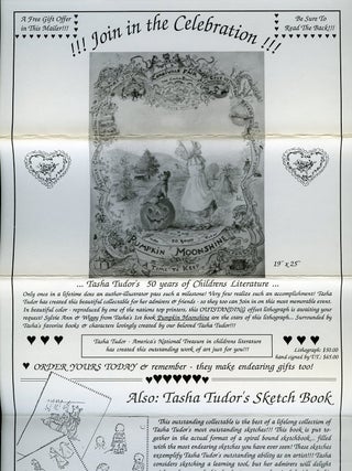 "JOIN IN THE CELEBRATION!!!" [ADVERTISEMENT FOR 50TH ANNIVERSARY LITHOGRAPH